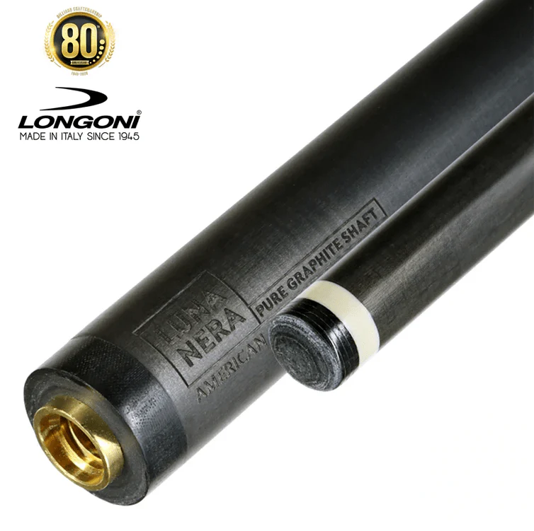 Longoni Trendy TP25B Pool Cue (Luna Nera Carbon Shaft) - Image 6